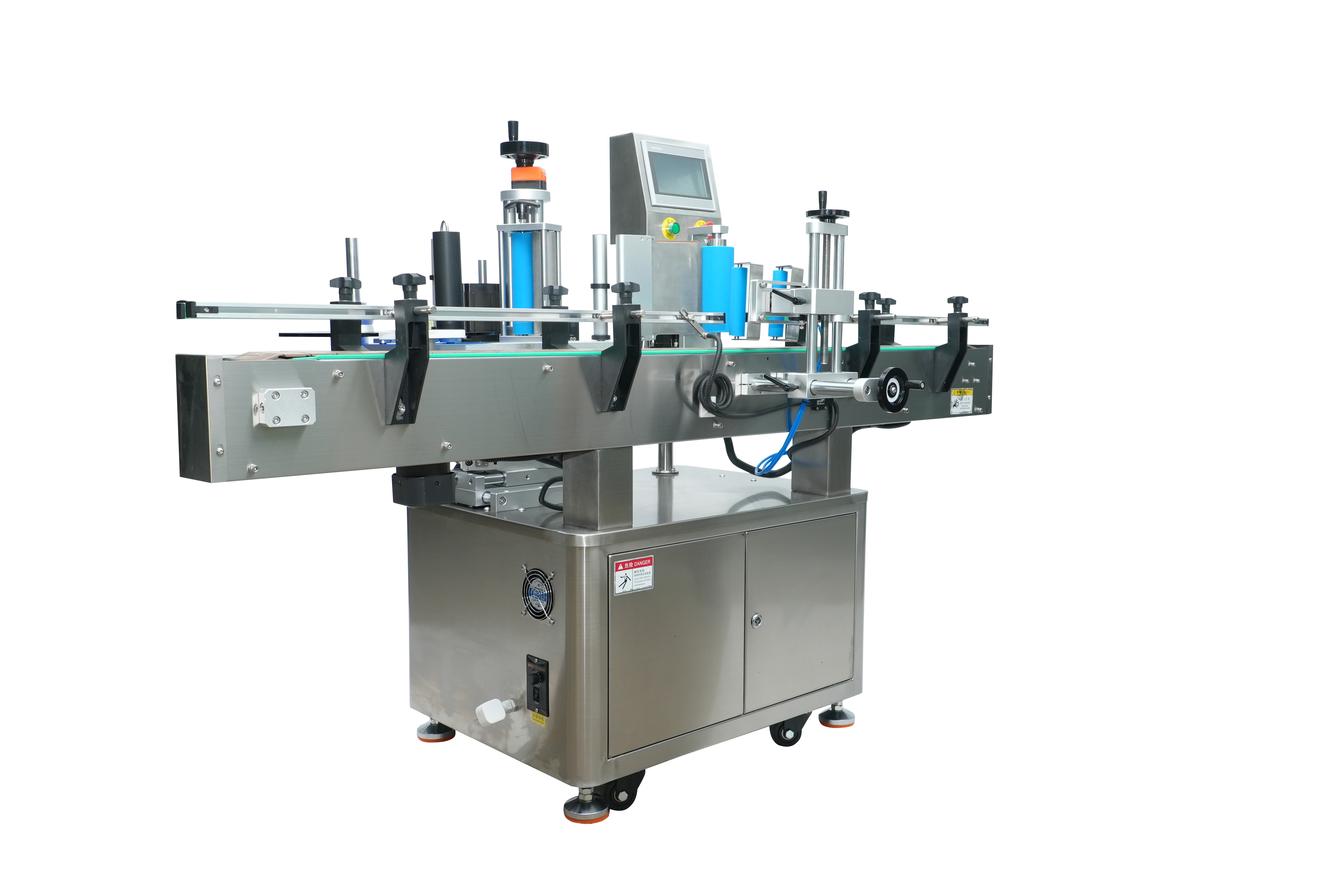 全自動(dòng)定位圓瓶貼標(biāo)機(jī)